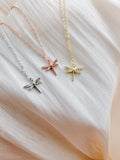 Dragonfly Flight Path Necklace