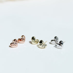 Dana Heart Studs