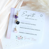 Soul Essence Crystal Necklace Sets