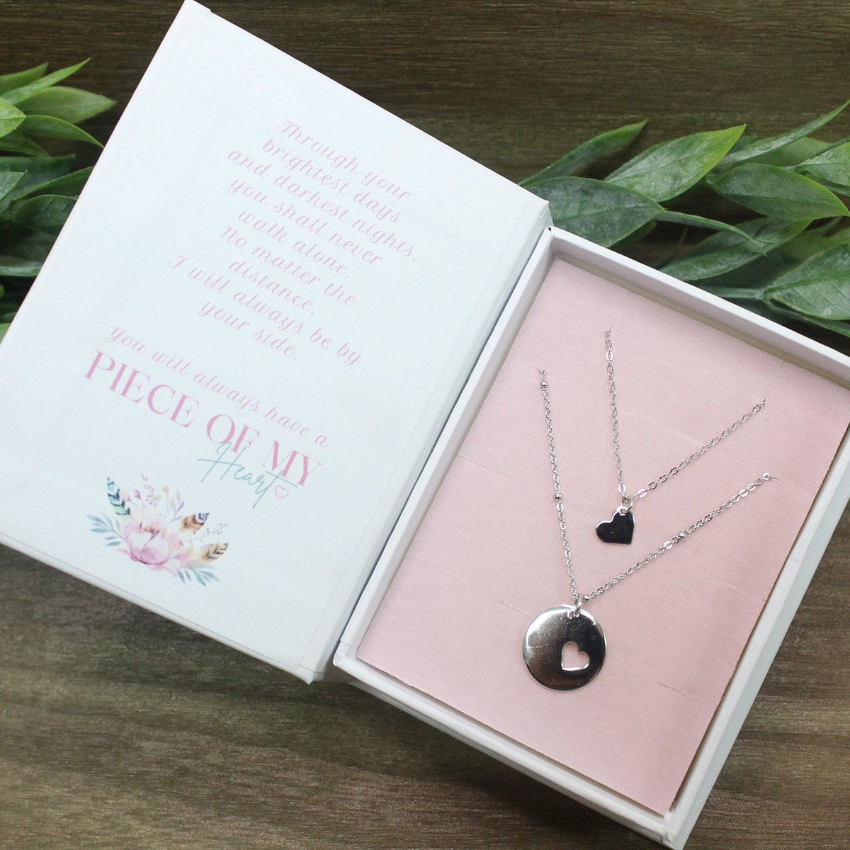 Piece of My Heart Necklace Set – Sweet Three Designs