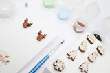 Winter Wonderland Paintable Earring Kits